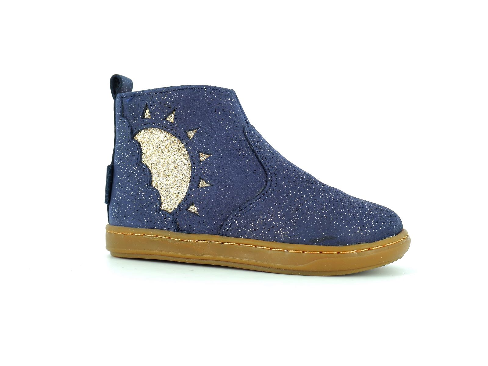 Shoopom-BOUBA AM-PM Cuir Marine
