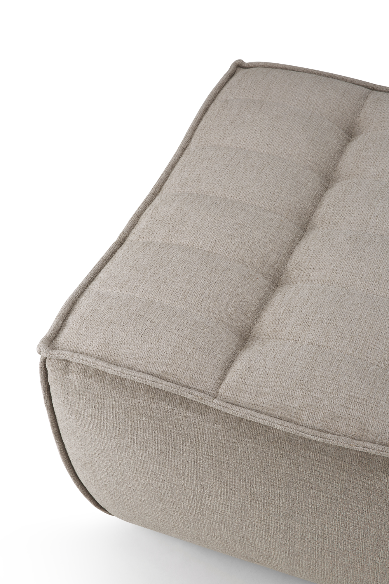 Sofa N701 footstool - eco stof ecru