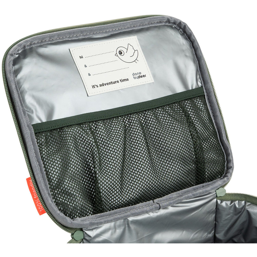 Køb DonebyDeer Green Tiny Trails Insulated Frokost Taske