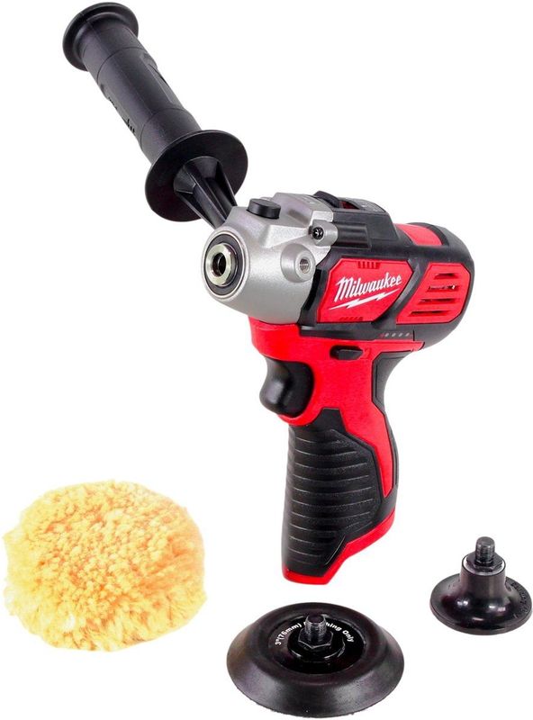 Milwaukee - M12 BPS - Polijstmachine - 12V - Inclusief Polijstschijf en Schuurschijf