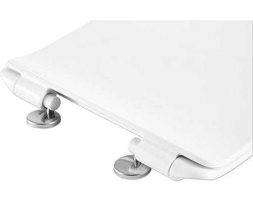 Jungborn wandclosetset ONE48, randloos, verkort, glanzend wit, met toiletzitting en softclose-mechanisme