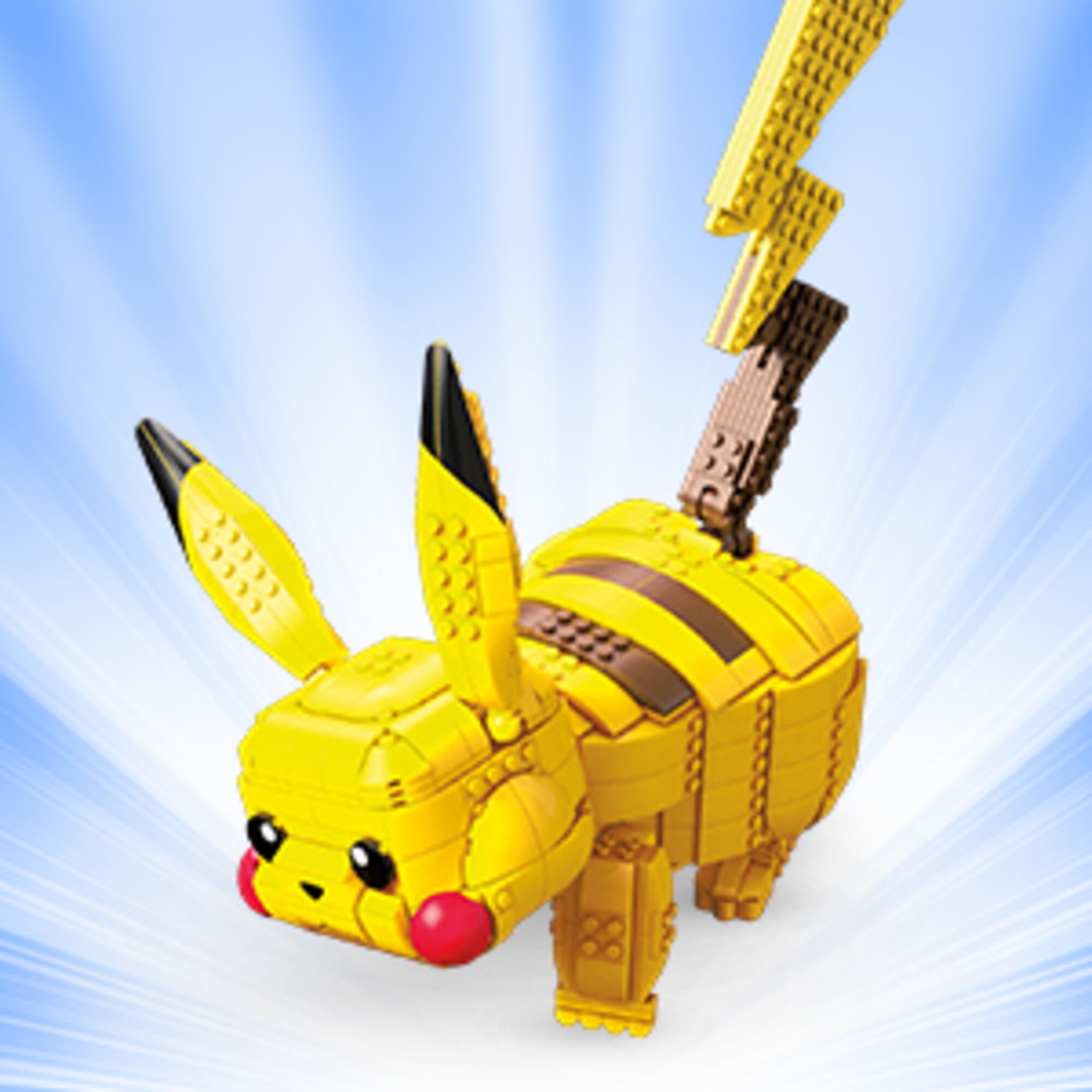 Mattel Konstruktionsspielzeug Pokémon Jumbo Pikachu