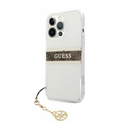 iPhone 13 Pro Hardcase Hülle Stripe Charm (GUHCP13LKB4GBR) - Transparent