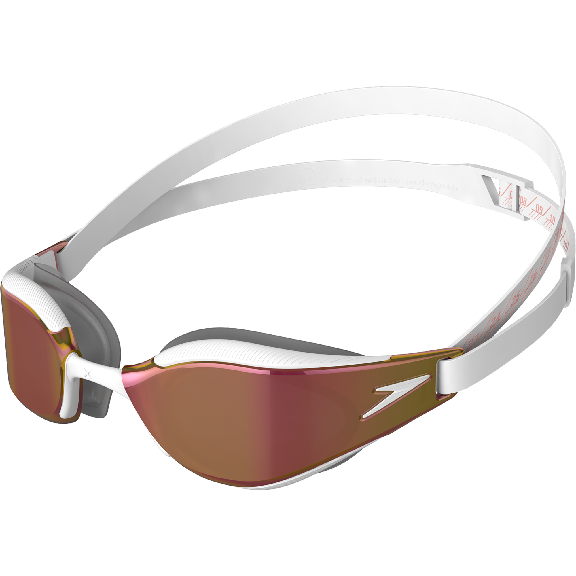 Speedo Fastskin Hyper Elite Schwimmbrille weiß
