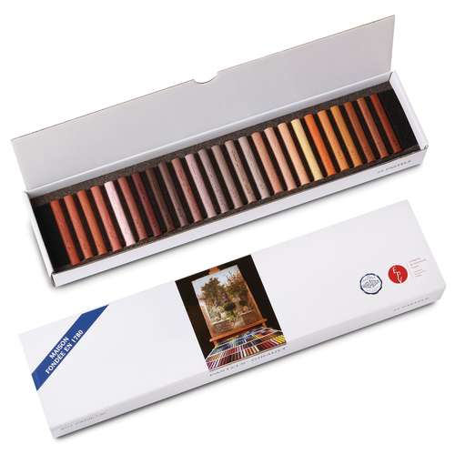 GIRAULT extrafeine Künstler-Pastellkreide 25er-Sets