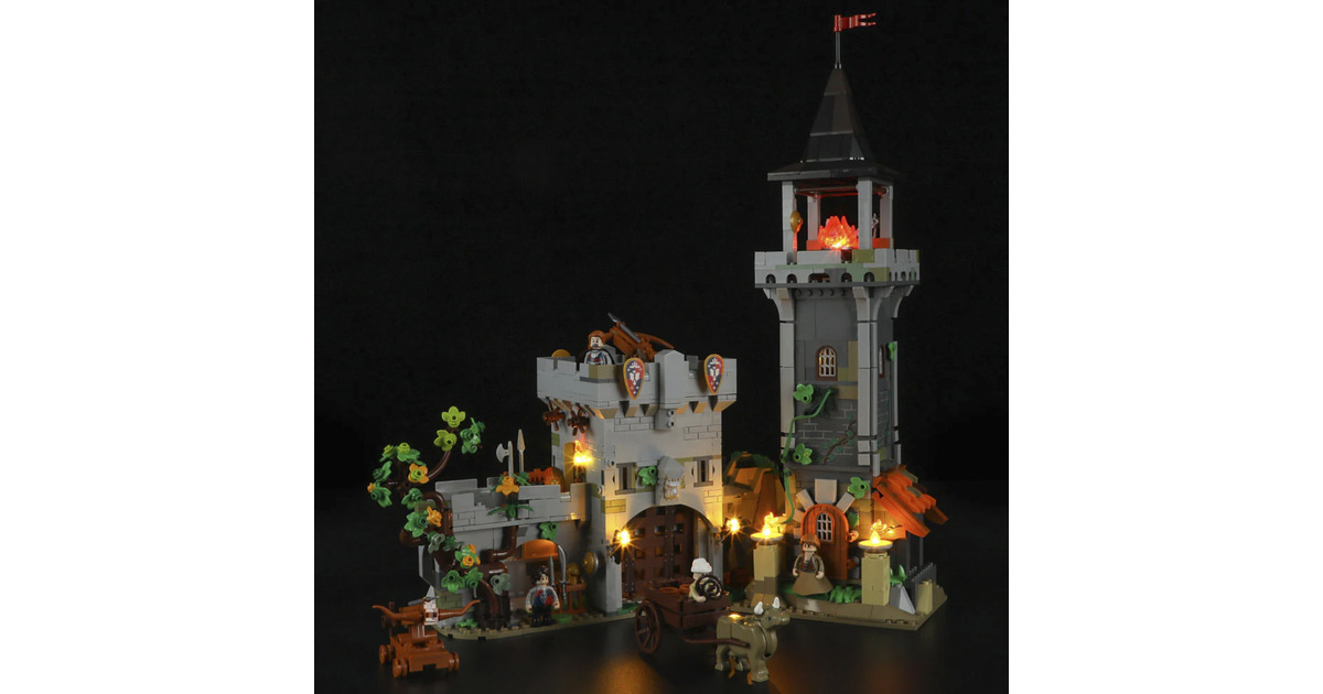 LumibricksMiddle Ages - Medieval Watchtower Constructiespeelgoed  (F9027)