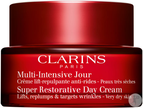 Clarins Multi-Intensive Jour Crème Lift-Repulpante Anti-Rides Peaux très Sèches Pot 50ml