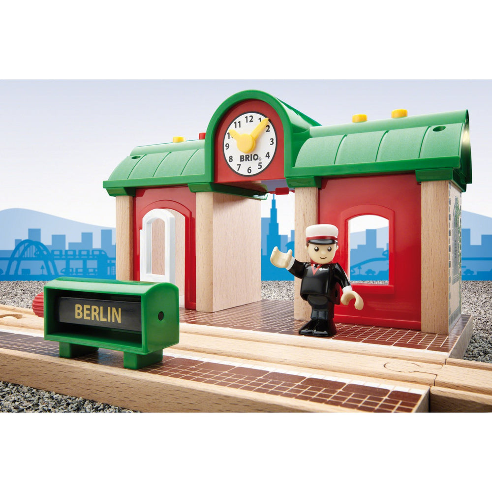 Køb BRIO® 33578 Togstation M/optagefunktion