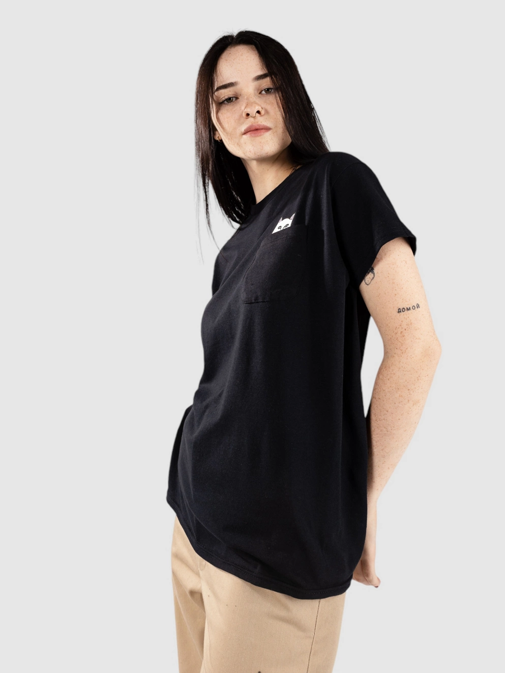 RIPNDIP Lord Nermal Pocket T-Shirt black