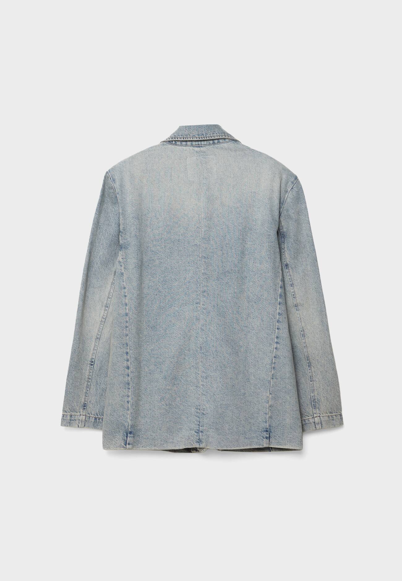 Denim blazer