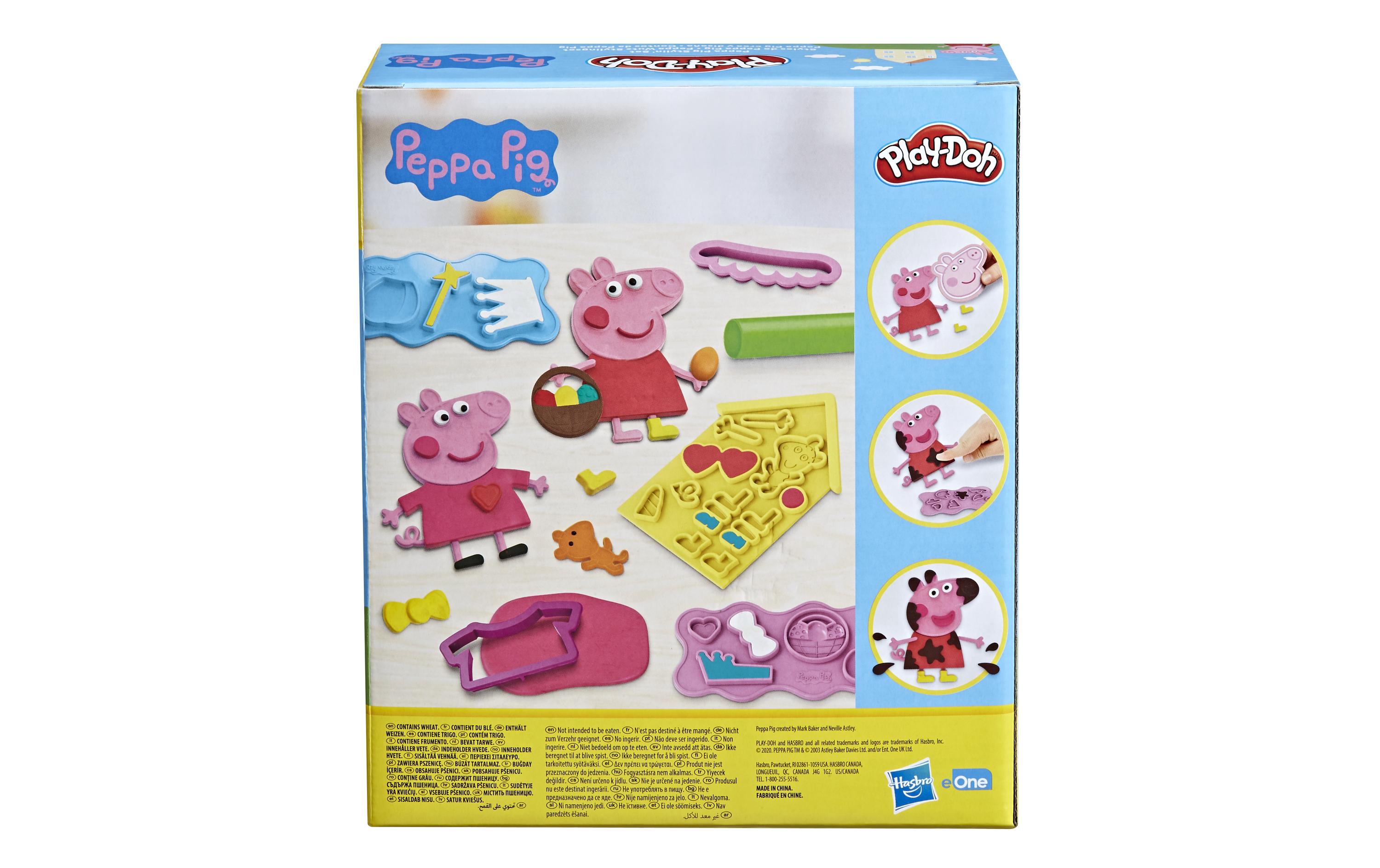Knetspielzeug Peppa Pig Stylin SetPlay-Doh lizensiertes Spielset
