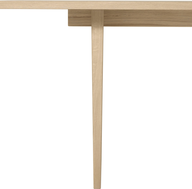 Gubi Private dining eettafel 260x100 brown/black ash