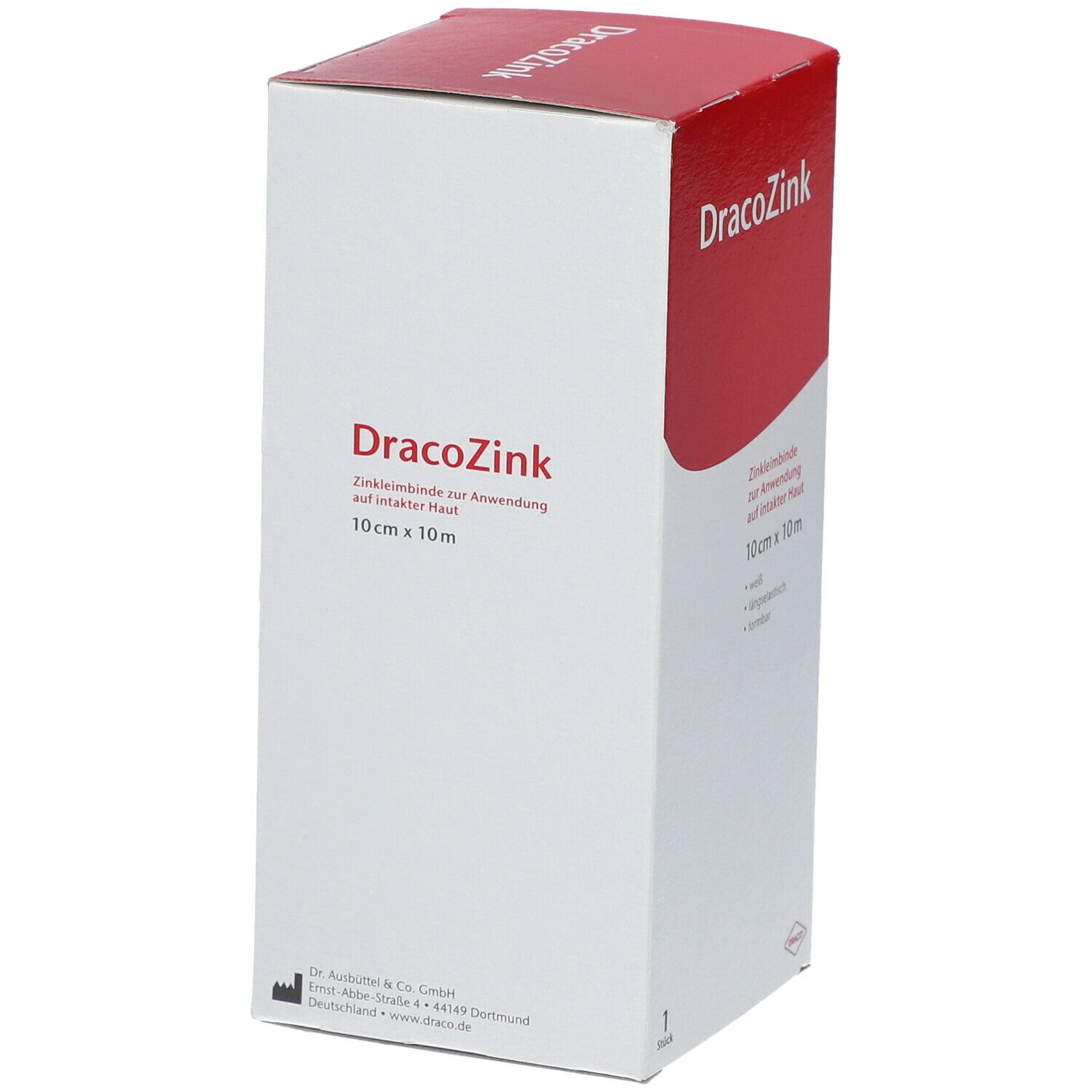 DracoZink Zinkleimbinde 10 cm x 10 m