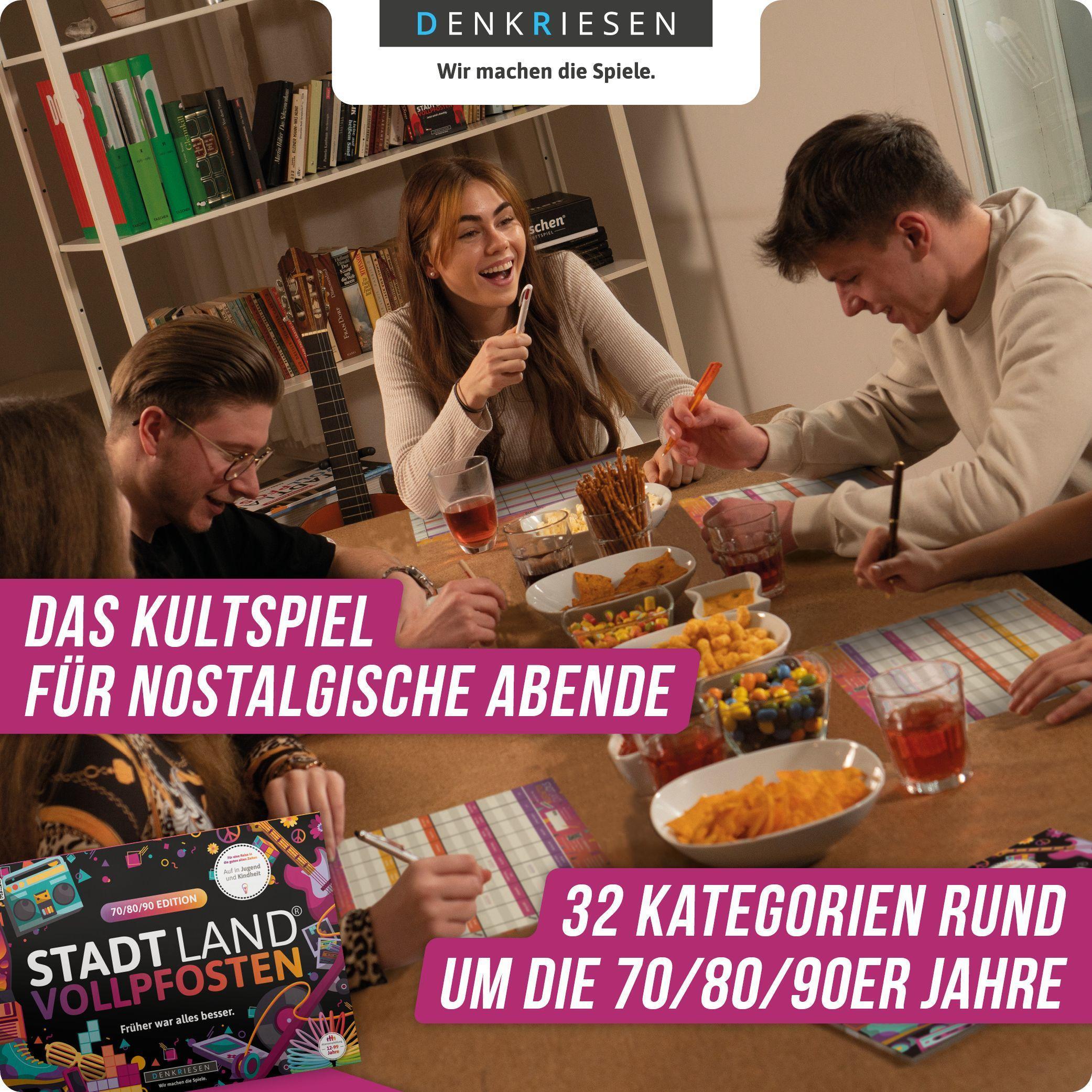 Denkriesen - STADT LAND VOLLPFOSTEN® - BEST AGER EDITION (Spiel)