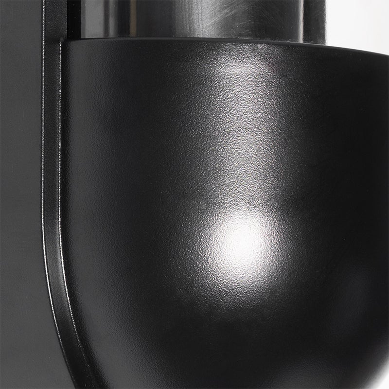 Moderne buitenwandlamp, zwart, IP54 - Stockholm
