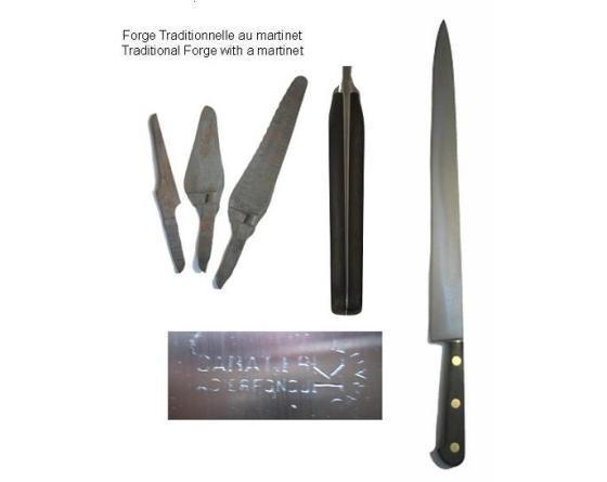 Filet de Sole 30 cm Canadien - CARBONE Ref 308 Couteaux de cuisine professionnel
