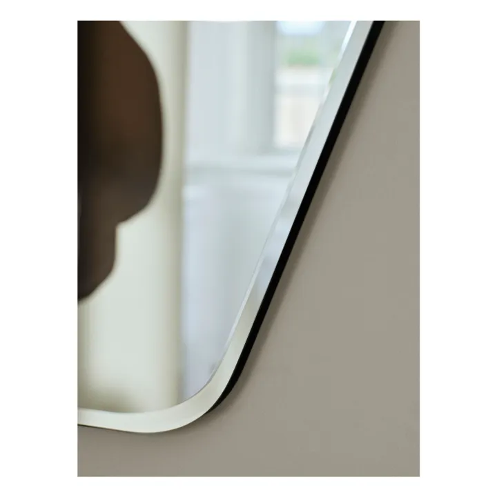 Broste Copenhagen Miroir Ruby | Noir
