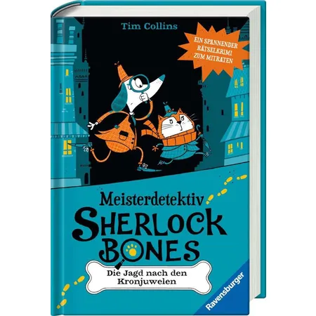 Ravensburger Meisterdetektiv Sherlock Bones. Band. 1: Die Jagd nach den Kronjuwelen