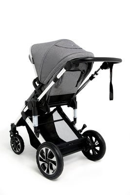 Beemoo Maxi 4 Sportsvogn, Grey/Silver