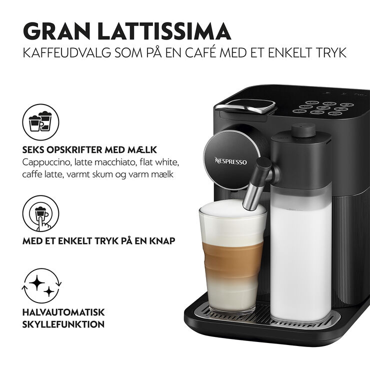 Nespresso Nespresso Gran Lattissima by DeLonghi, White