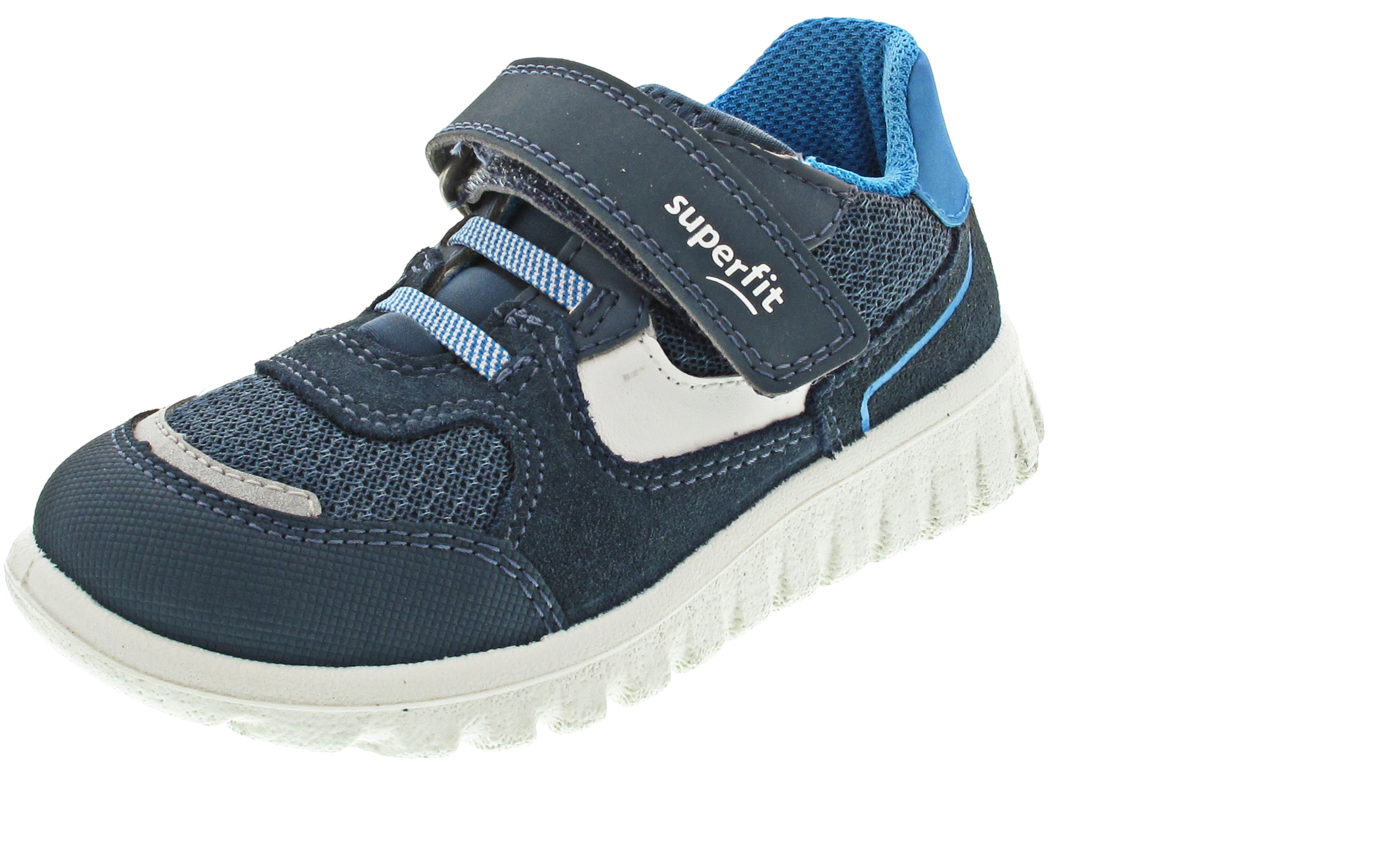 Superfit SPORT7 MINI Kletthalbschuh blau