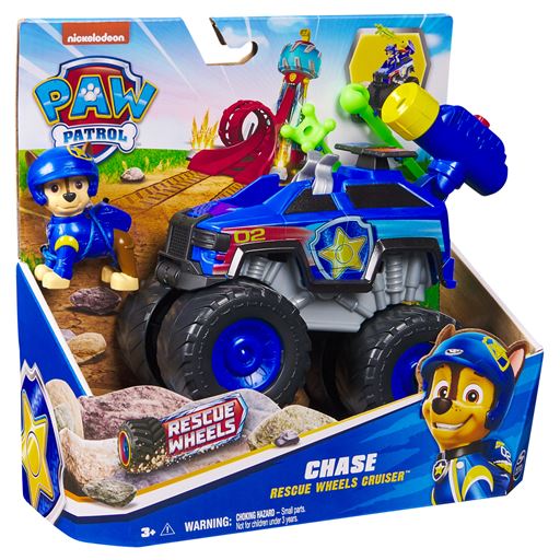 Paw Patrol Chase Rescue Wheels Cruiser Legetøjsbil