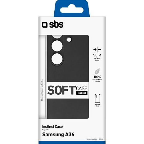 SBS Samsung Galaxy A36 cover - sort