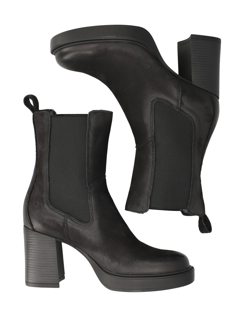 Glattleder Stiefelette