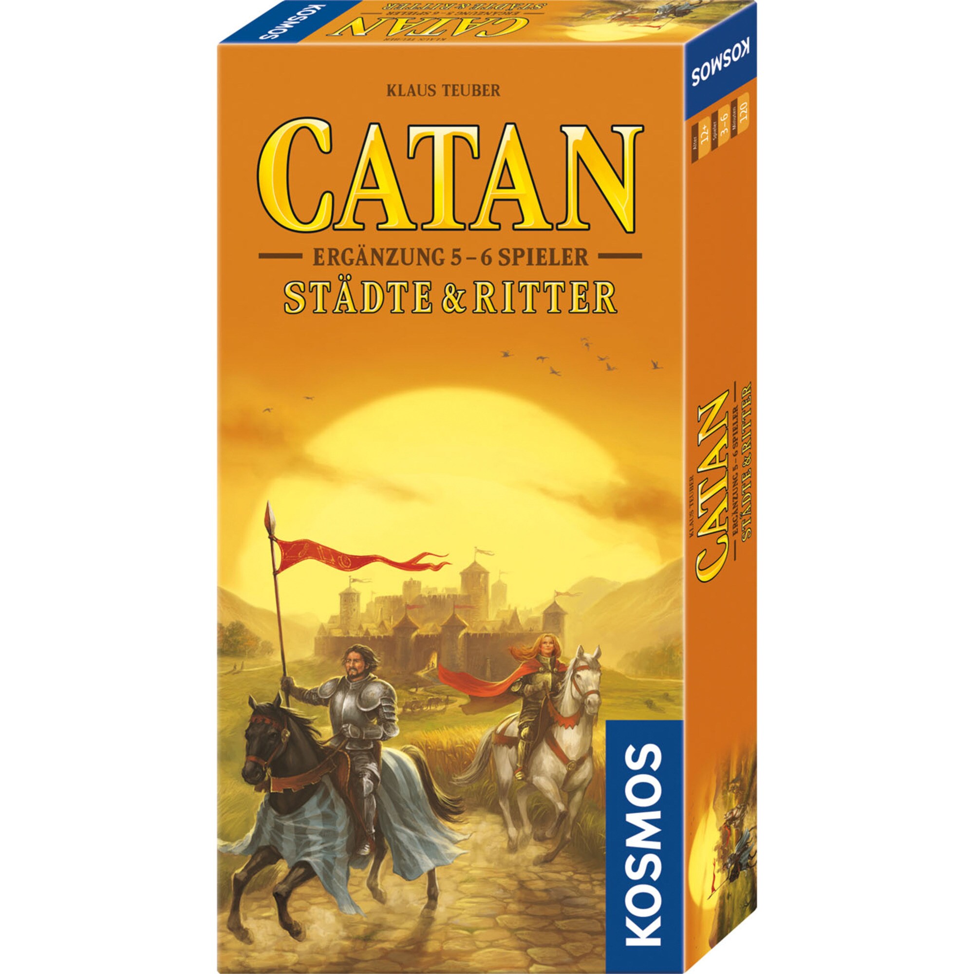 Kosmos Brettspiel CATAN - Städte & Ritter Ergänzung 5-6 Spieler