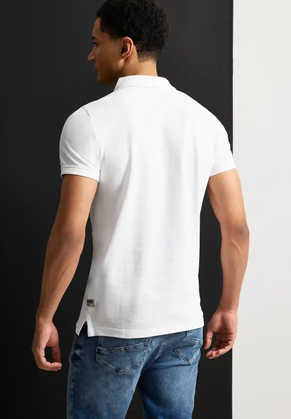Piquée Poloshirt - White