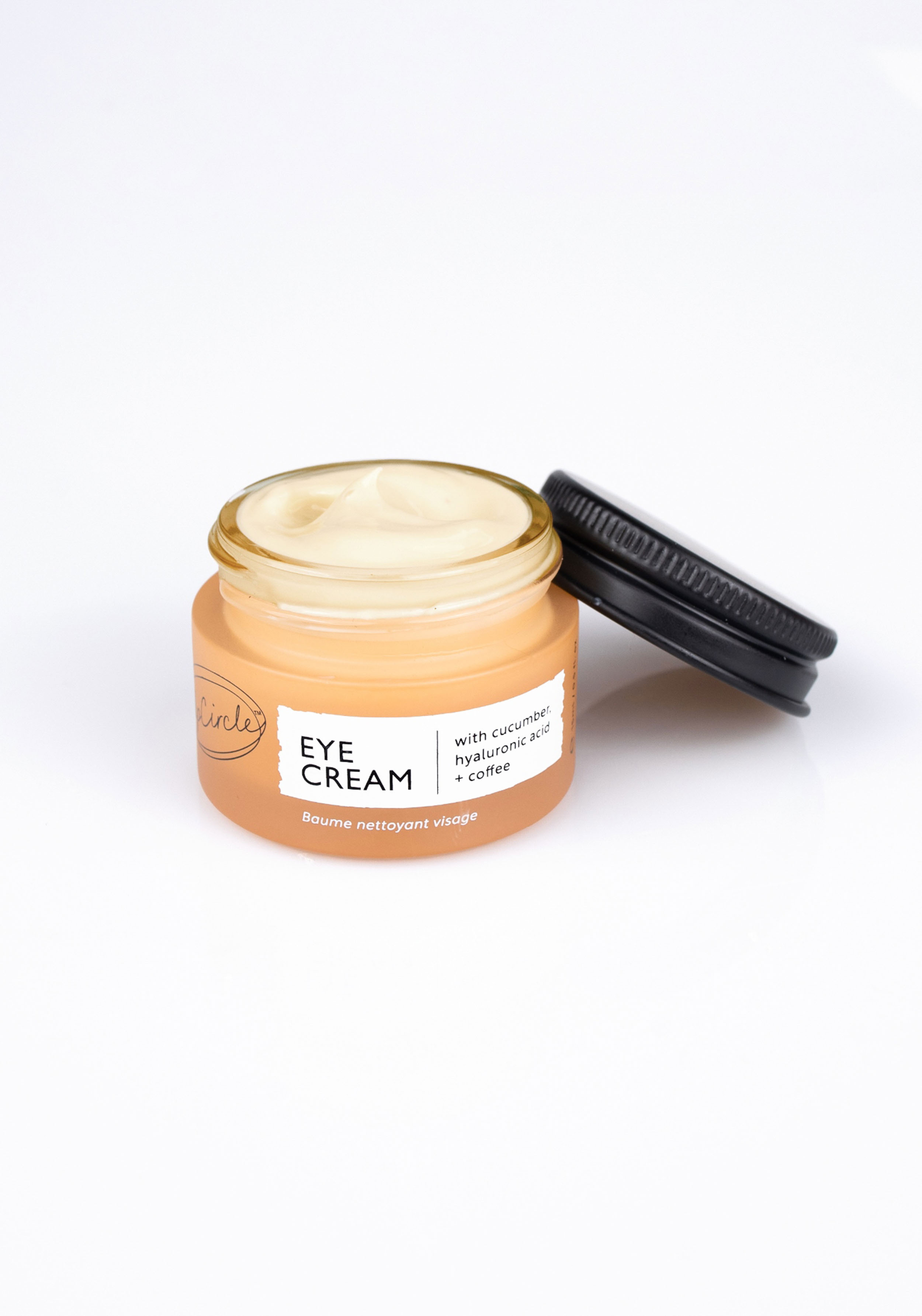 UpCircle Augencreme Eye Cream Cucumber, Hyaluronic Acid, Coffee