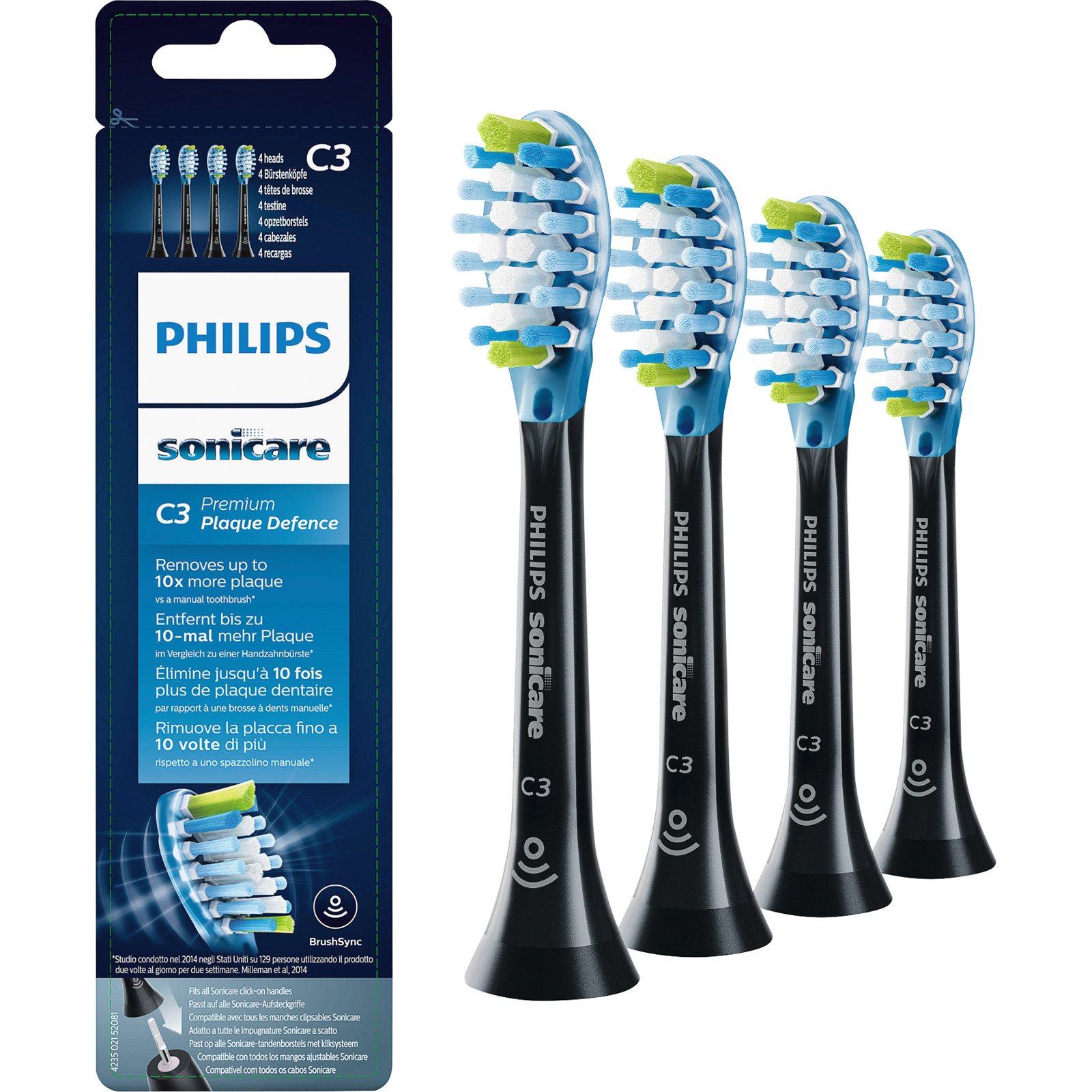 Philips Aufsteckbürste Sonicare C3 4 Stück