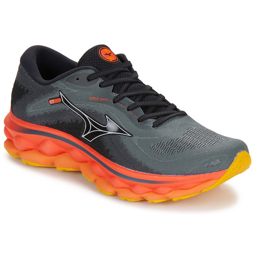 Mizuno - WAVE SKY Gris / Naranja