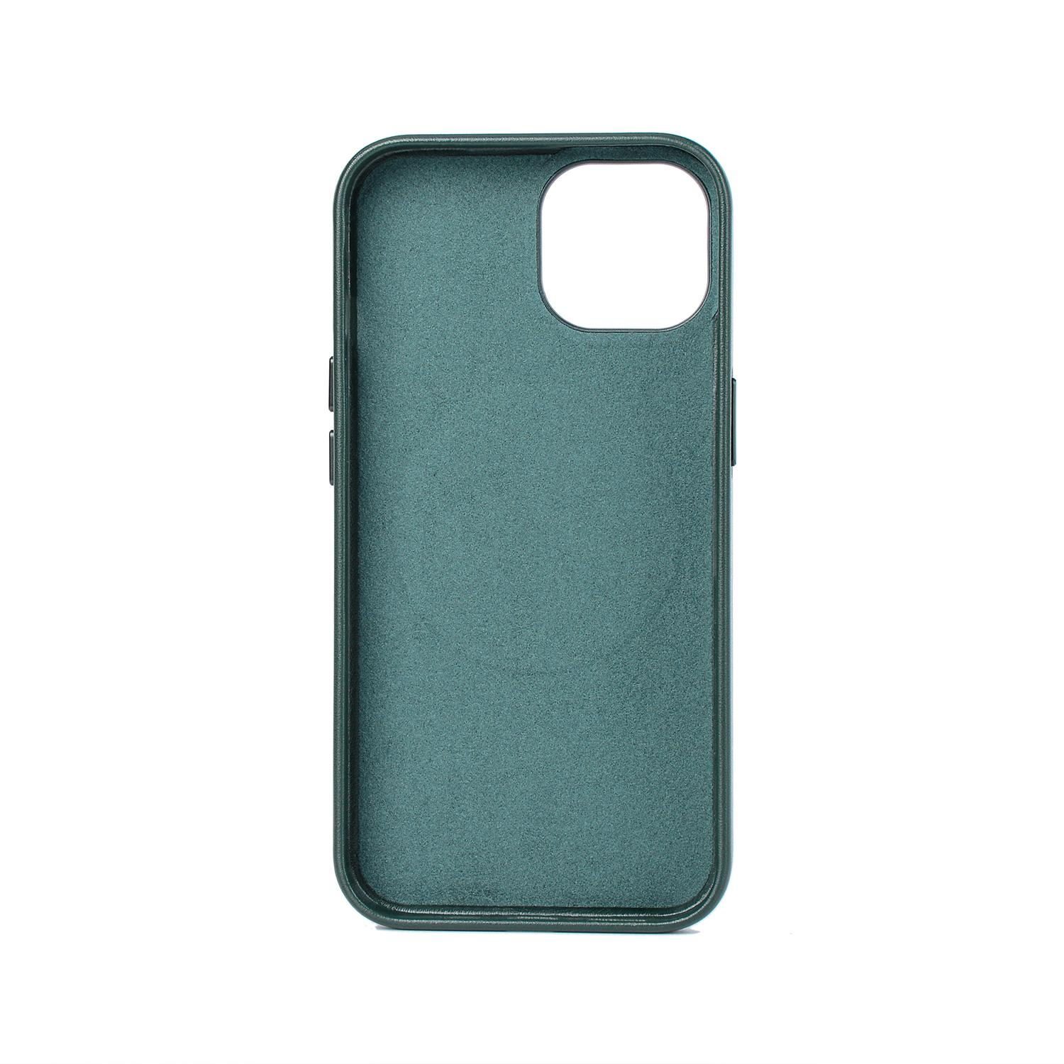 iPhone 14 MagSafe Leder Case Schutzhülle - Petrol