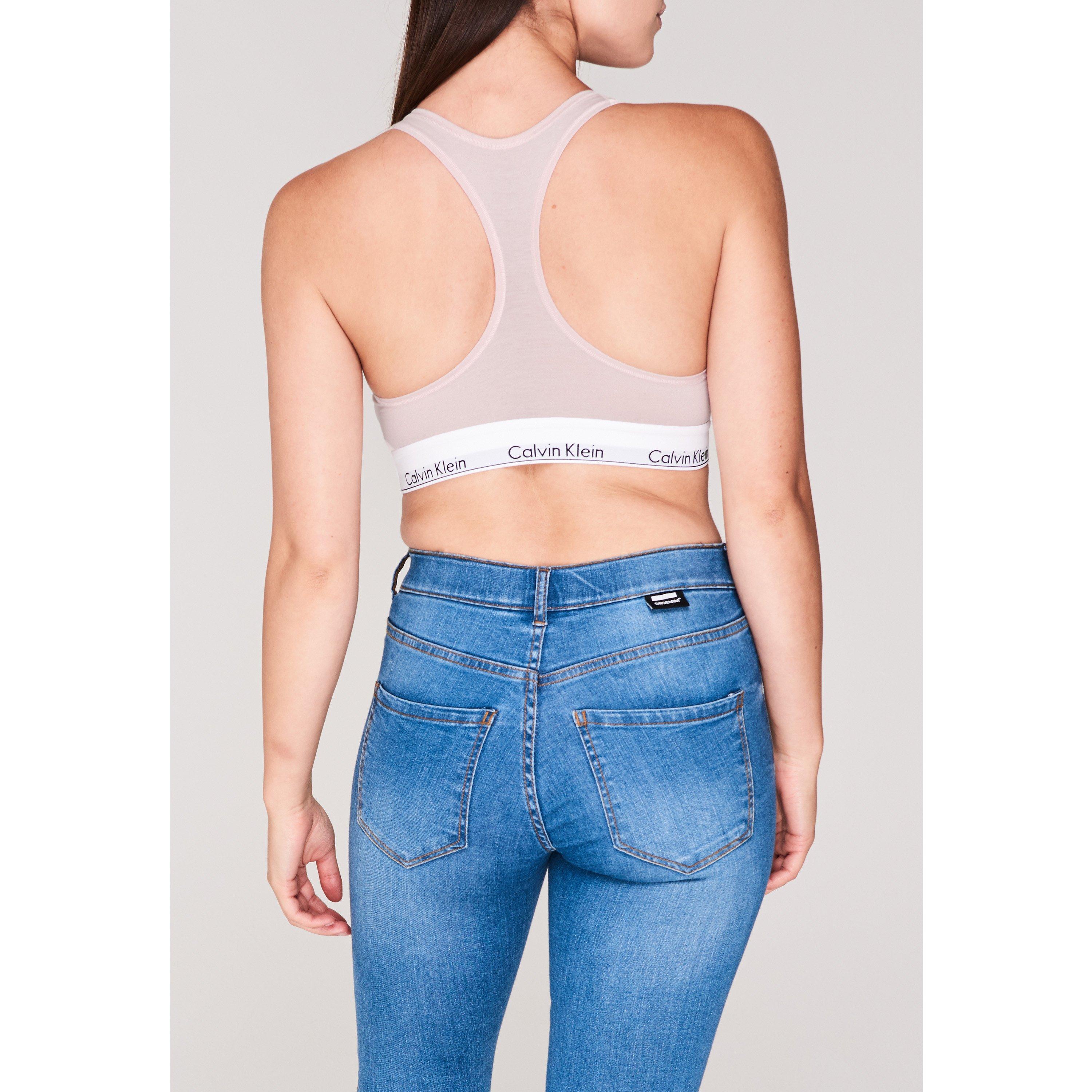 Calvin Klein Calvin Modern Cotton Logo Bralette