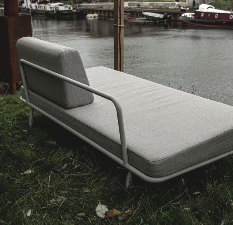 Weltevree Sofabed slaapbank loungebank faded orange