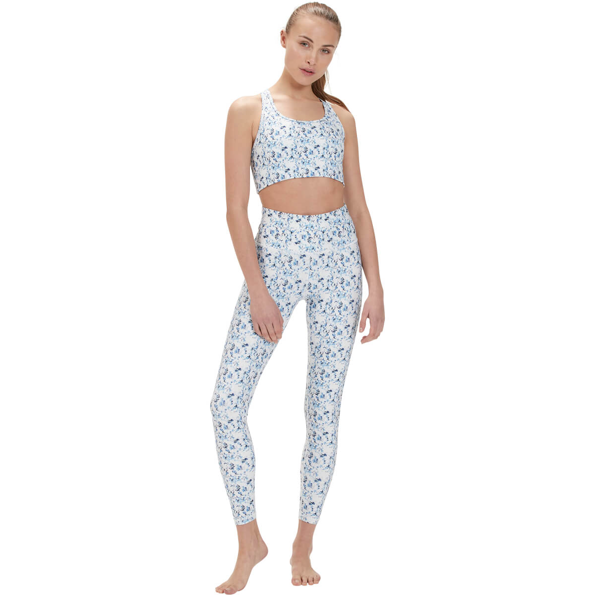 Athlecia Franzine High Waist Printed Træningstights Dame