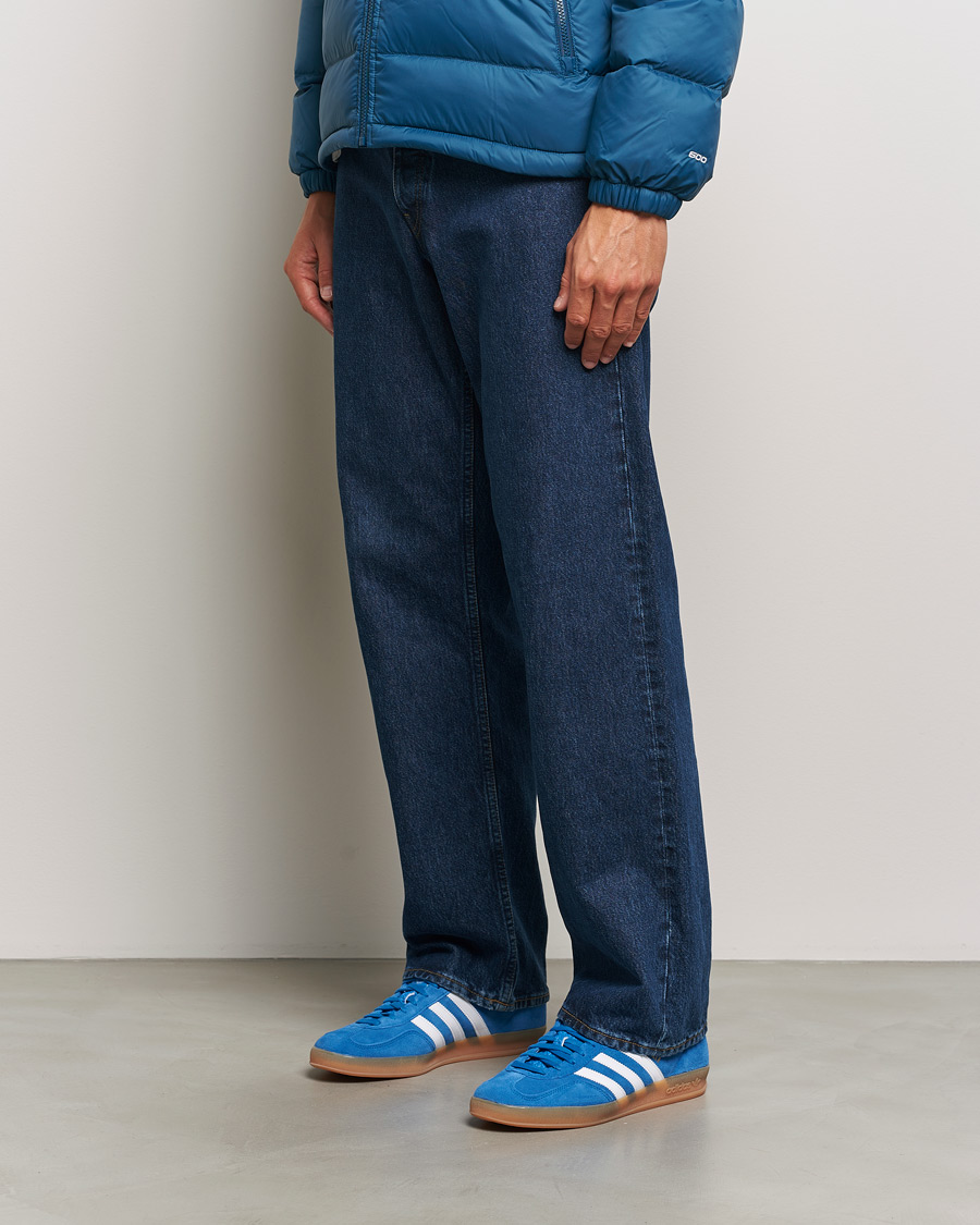 adidas Originals Gazelle Indoor Sneaker Blue/White