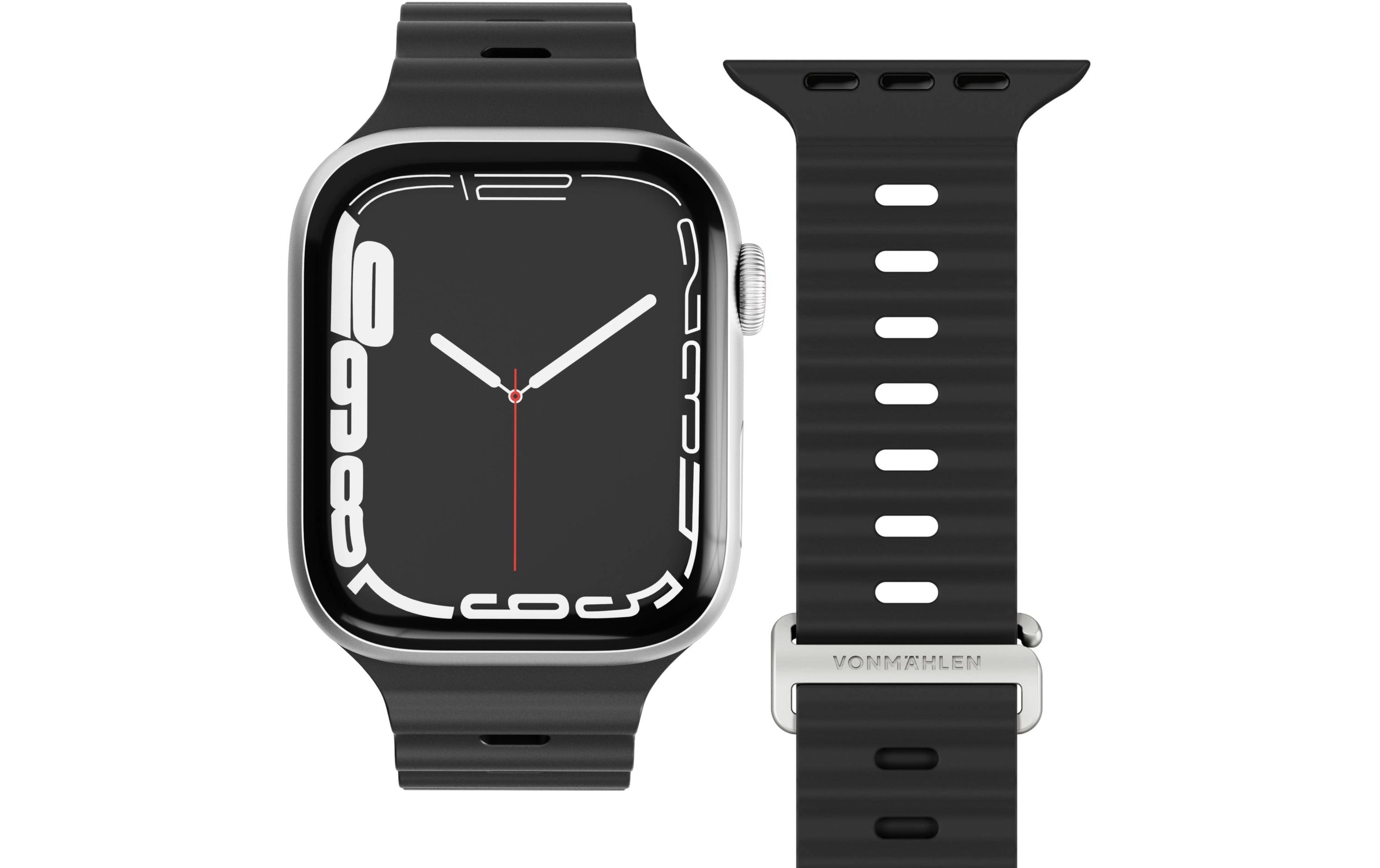 Wave Band 2 Apple Watch 38/40/41 mm BlackArmband für Apple Watch 38/40/41 mm
