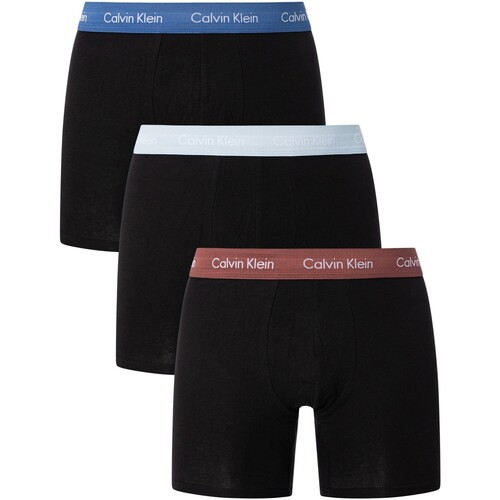 Calvin Klein Jeans - Pack De 3 Calzoncillos Boxer Negro