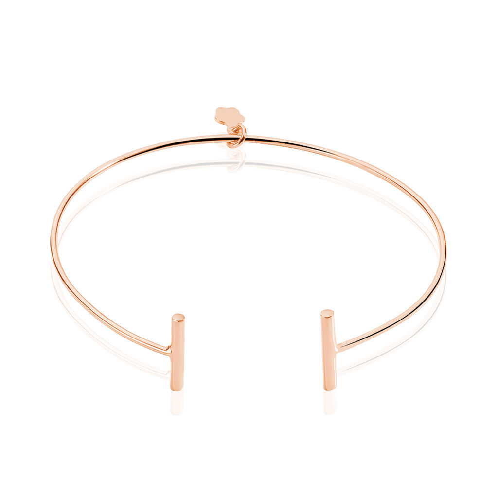 Bracelet Jonc Barrettie Argent Rose