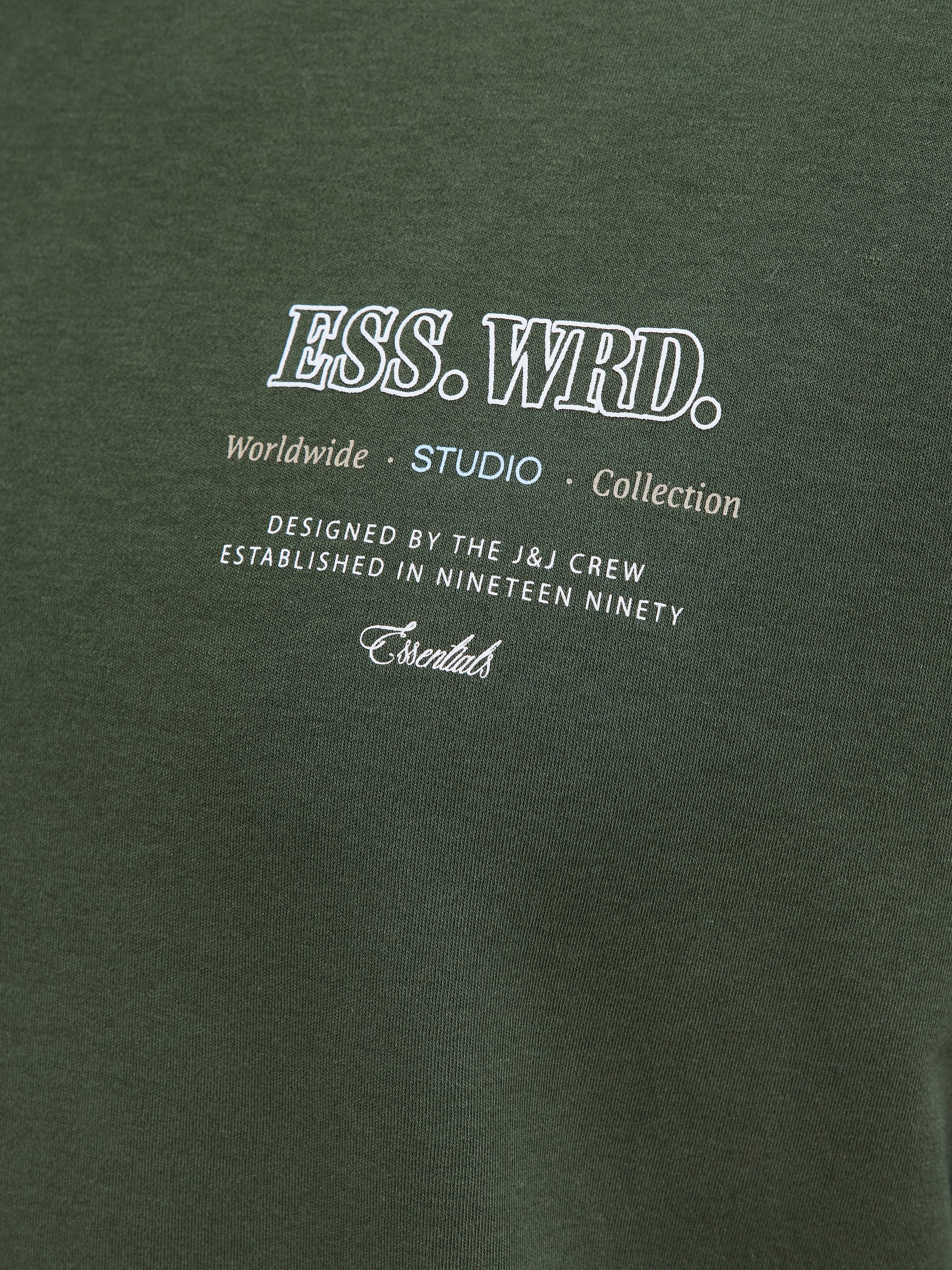 Jack & Jones PlusSize T-Shirt »JJEURBAN EDGE STUDIO TEE SS SN PLS« mit Logobranding
