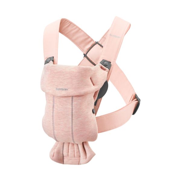 BabyBjörn Mini 3D Jersey Draagzak Lichtbeige