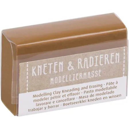 Knorr Prandell Modelliermasse Kneten & Radieren, braun
