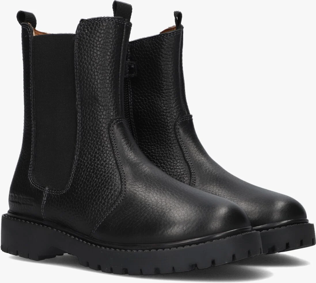 BRAQEEZ zwarte braqeez chelsea boots bowie boot