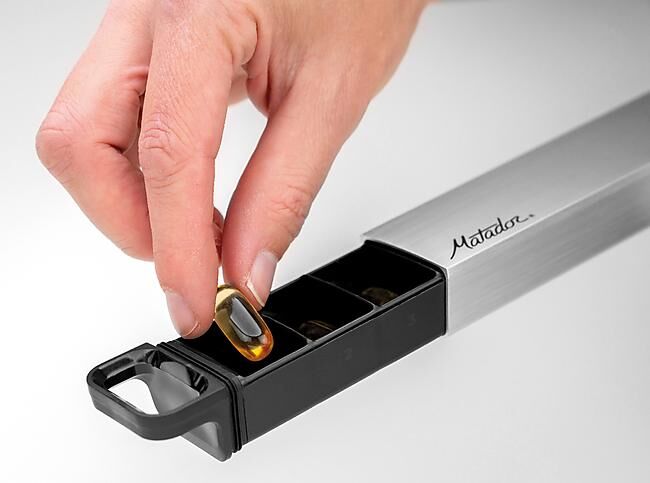 MATADOR - BOITE INOX ETANCHE PILULIER PILL CANISTER