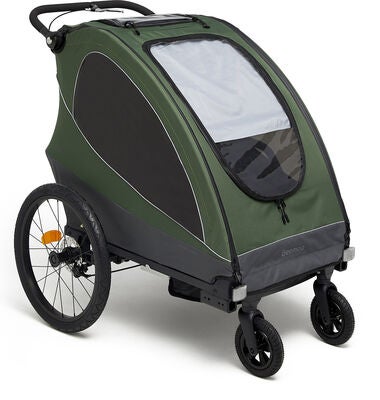 Beemoo Sporty Trail Sykkelvogn, Green