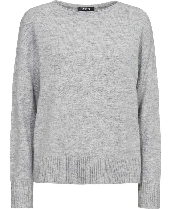 Montego K-Hairy O-N Uni Glacier grey