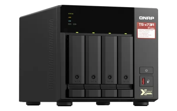 QNAP TS-473A - NAS-server - 4 bays - SATA 6Gb/s - RAM 8 GB - 2.5 Gigabit Ethernet