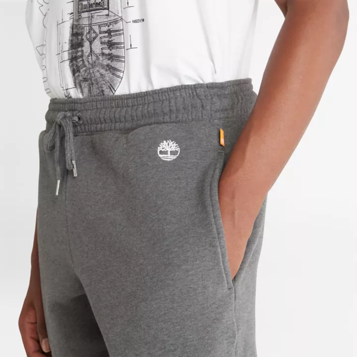 Calça de moletom Exeter River para homens na cor cinza escuro.